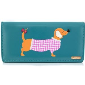 New Large Dachshund Cartoon Designs Purse Wallet